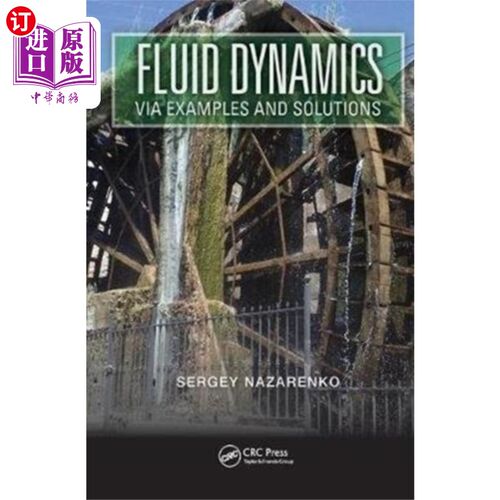海外直订Fluid Dynamics via Examples and Solutions 流体动力学的例子和解决方案