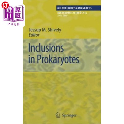 海外直订Inclusions in Prokaryotes 原核生物中的包体
