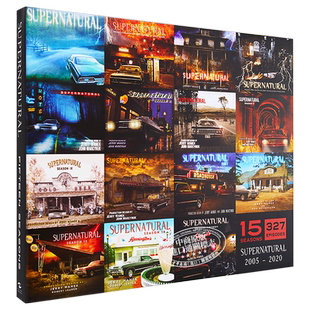 邪恶力量 全15季幕后摄影全纪录 Supernatural 15 Seasons The Crew Members Souvenir 美剧周边书全15季主创纪念画册 英文原