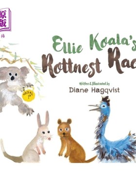 海外直订Ellie Koala's Rottnest Race 艾莉·考拉的罗特内斯特赛