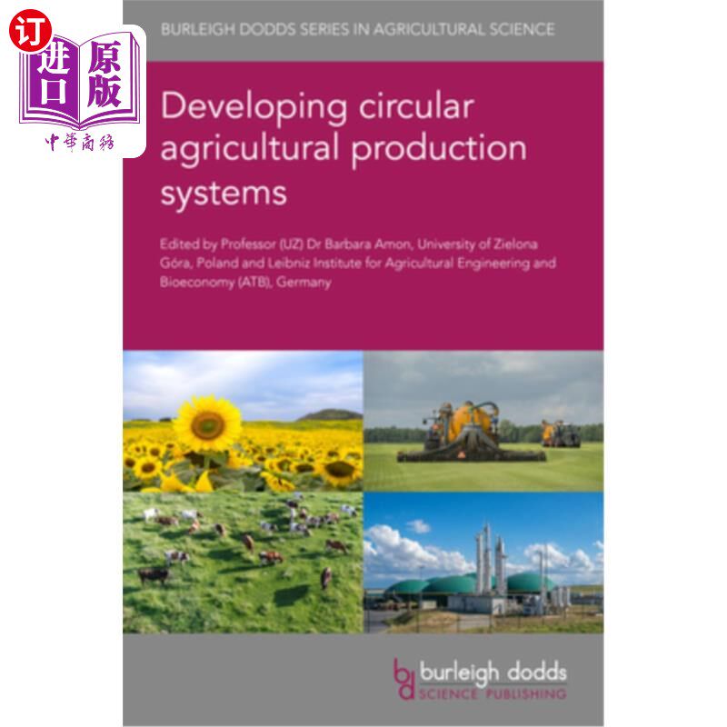 海外直订Developing Circular Agricultural Production Systems 发展循环农业生产体系