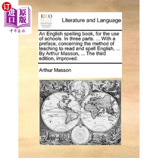 English with 英语拼写书 the Schools. Three ... Use 分 供学校使用 Book Spelling Parts. for Pre 海外直订An