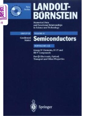 海外直订Electronic, Transport, Optical and Other Properties 电子、传输、光学和其他特性