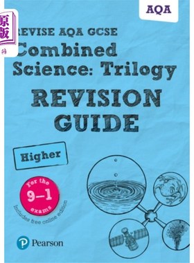 海外直订Pearson REVISE AQA GCSE (9-1) Combined Science Trilogy Higher Revision Guide 修订AQA GCSE综合科学：三部曲高
