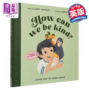 Janet Can Kind 现货 英文原版 4到6岁 Halfmann 故事绘本 精装 儿童绘本 中商原版 和平共处 How
