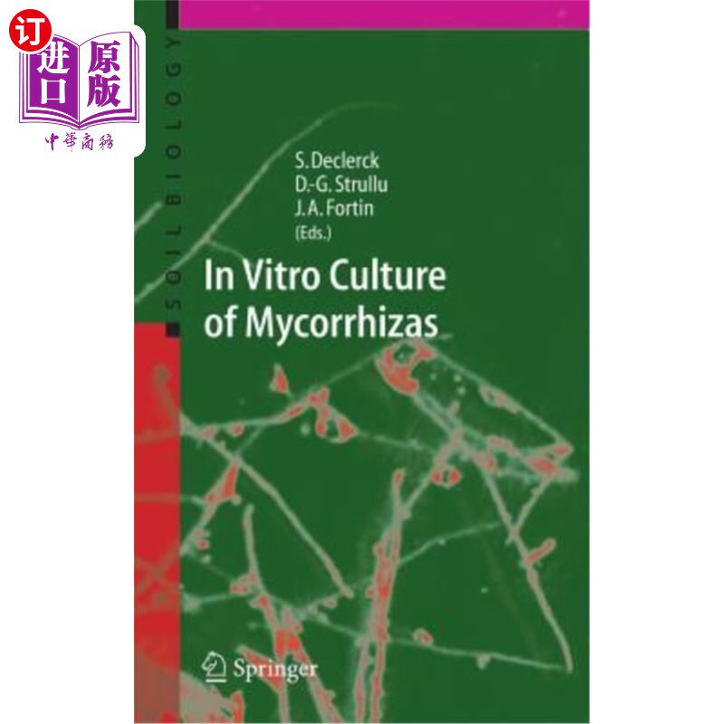 海外直订In Vitro Culture of Mycorrhizas