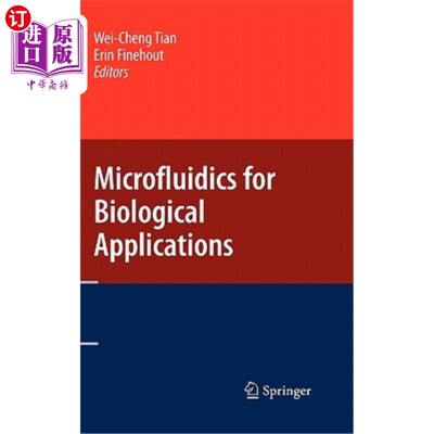 海外直订Microfluidics for Biological Applications 生物应用微流体