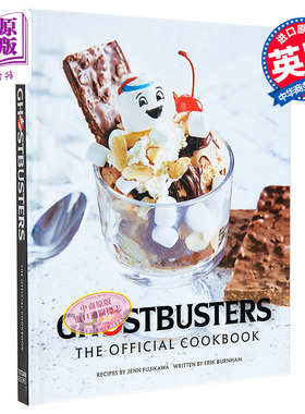 现货 捉鬼敢死队 官方食谱 电影影视 美食 甜品 烘焙 Ghostbusters The Official Cookbook 英文原版 Jenn Fujikawa【中商原版】