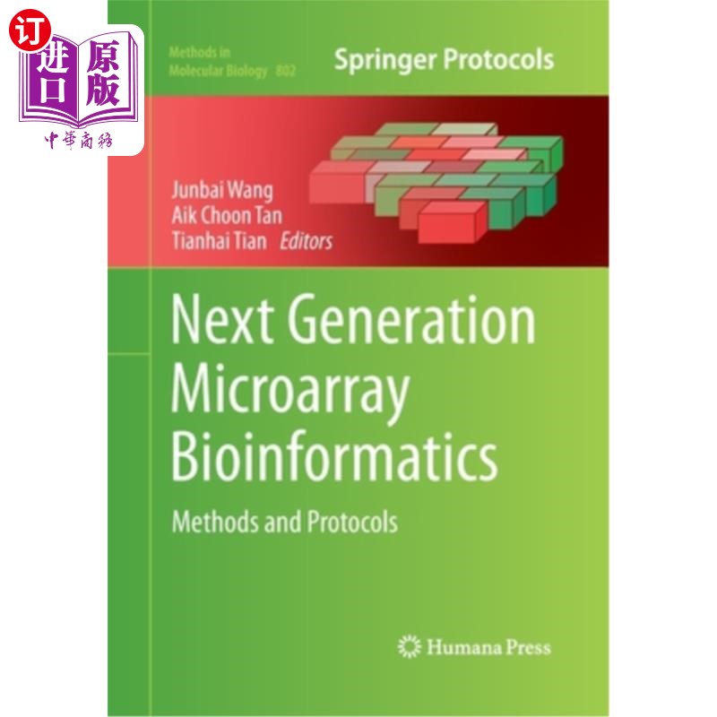 海外直订Next Generation Microarray Bioinformatics: Methods and Protocols 下一代微阵列生物信息学:方法和协议