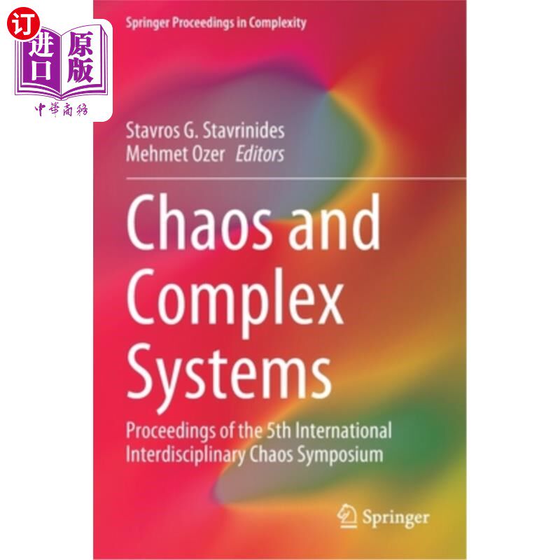 海外直订Chaos and Complex Systems: Proceedings of the 5th International Interdisciplinar 混沌与复杂系统:第五届国际