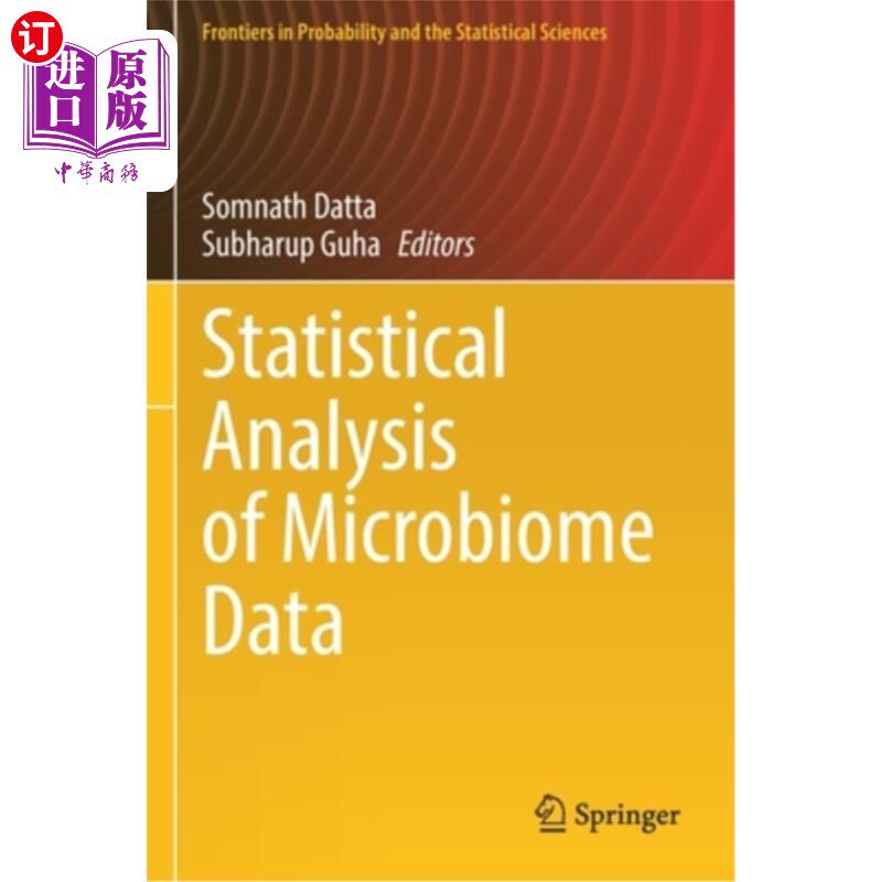 海外直订医药图书Statistical Analysis of Microbiome Data 微生物组数据的统计分析