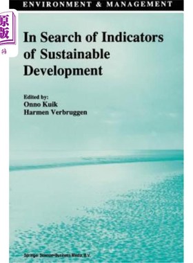 海外直订In Search of Indicators of Sustainable Development 寻找可持续发展的指标