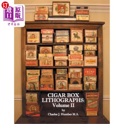 海外直订Cigar Box Lithographs: Volume II 雪茄盒石版画:第二卷