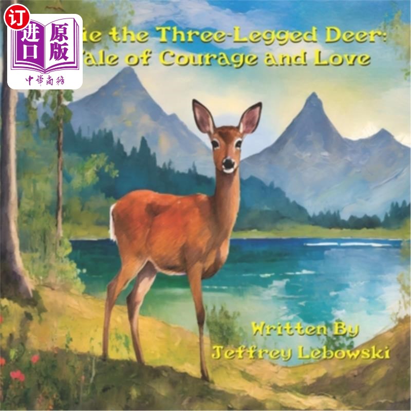 海外直订Trixie the Three-Legged Deer: A Tale of Courage and Love 三腿鹿翠茜：一个关于勇气和爱的故事