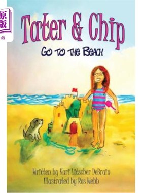 海外直订Tater & Chip Go to the Beach 土豆片去海滩