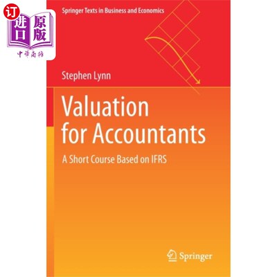 海外直订Valuation for Accountants 会计估价