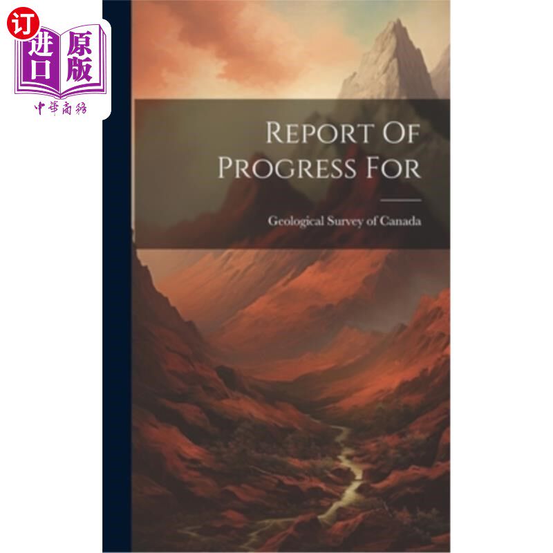 海外直订Report Of Progress For 项目进展报告