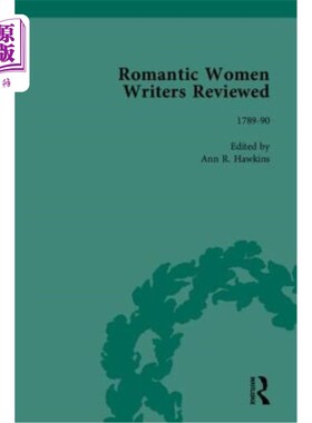海外直订Romantic Women Writers Reviewed, Part I 浪漫主义女作家评论(上)