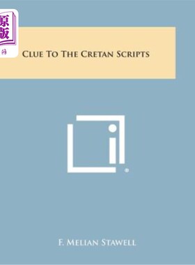海外直订Clue to the Cretan Scripts 克里特人剧本的线索