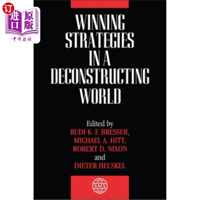 海外直订Winning Strategies in a Deconstructing World 解构世界中的制胜策略