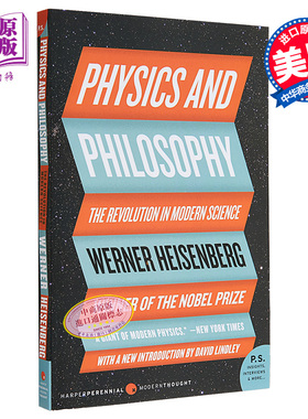 物理学和哲学 海森堡 Physics and Philosophy Revolution in Modern Science 英文原版 Werner Karl Heisenberg【中商原版】