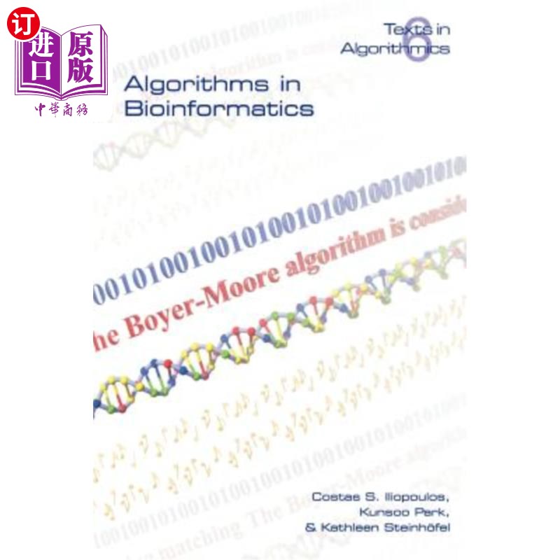 海外直订Algorithms in Bioinformatics 算法在生物信息学