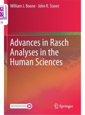 海外直订Advances in Rasch Analyses in the Human Sciences 人类科学中的拉什分析进展
