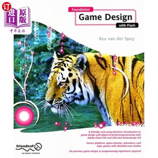 海外直订Foundation Game Design with Flash Flash基础游戏设计