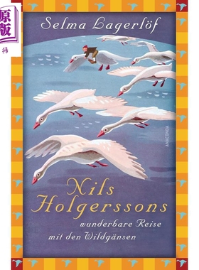 预售 【德文版】骑鹅旅行记 Die Wunderbare Reise Des Nils Holgersson 德文原版 Selma Lagerlof【中商原版】