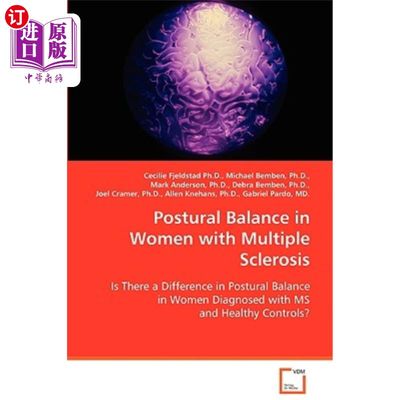 海外直订医药图书Postural Balance in Women with Multiple Sclerosis 多发性硬化症女性的姿势平衡