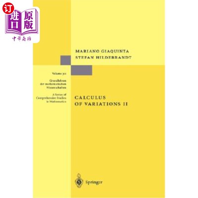 海外直订Calculus of Variations II 变分法II