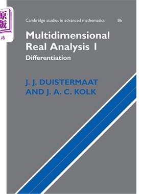 海外直订Multidimensional Real Analysis I: Differentiation 多维实分析Ⅰ：微分