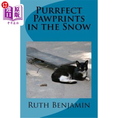 海外直订Purrfect Pawprints in the Snow 雪地里的爪印