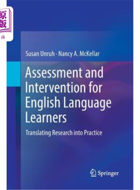 海外直订Assessment and Intervention for English Language Learners: Translating Research  英语学习者的评估与干预:将