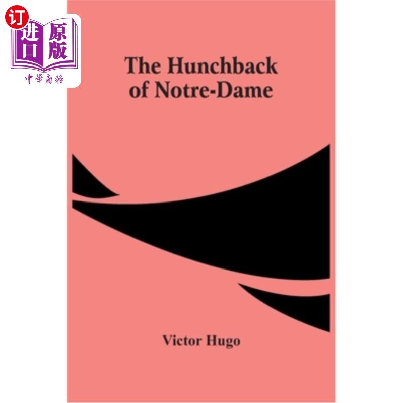 海外直订the hunchback of notre-dame 巴黎圣母院的驼背