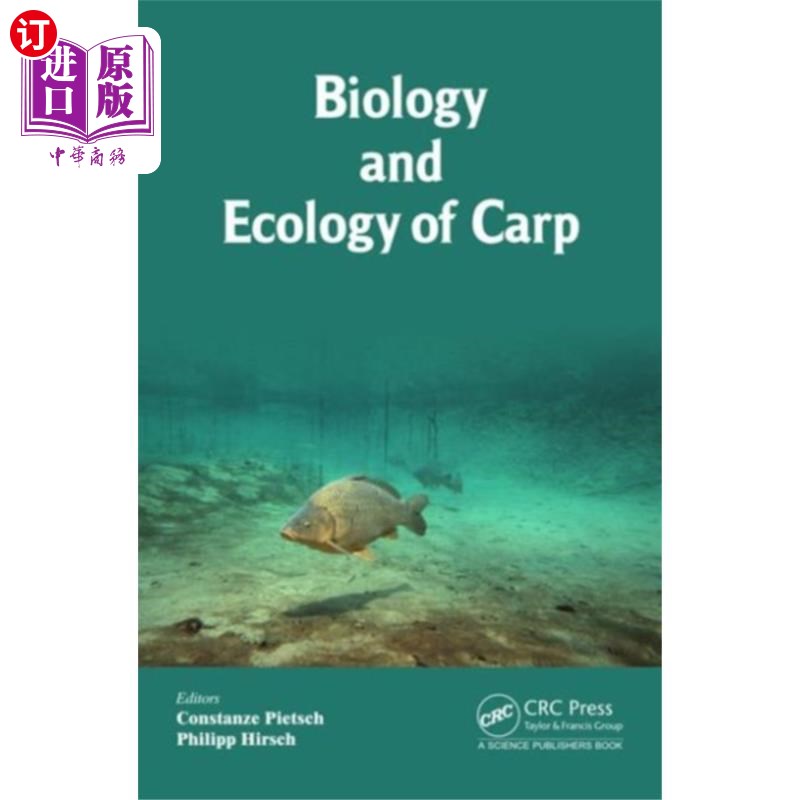 海外直订Biology and Ecology of Carp 鲤鱼生物学与生态学