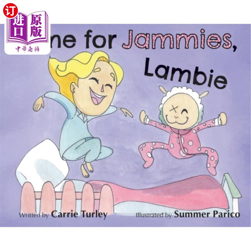 海外直订Time for Jammies, Lambie 该穿睡衣了，兰比
