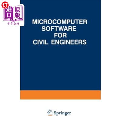 海外直订医药图书Microcomputer Software for Civil Engineers 土木工程师用微机软件