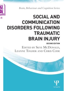 海外直订医药图书Social and Communication Disorders Following Tra... 创伤性脑损伤后的社交和沟通障碍