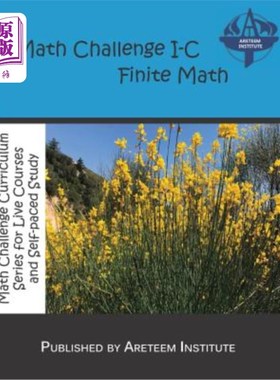 海外直订Math Challenge I-C Finite Math 数学挑战I-C有限数学