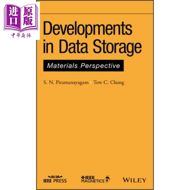 数据存储的发展 材料展望 Developments In Data Storage Materials Perspective 英文原版 S Piramanayagam 【中商原版】Wil