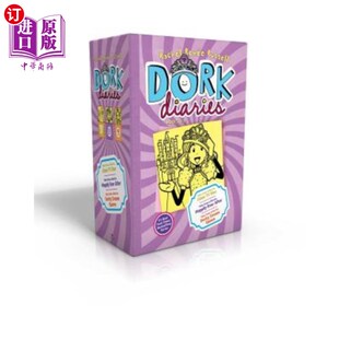海外直订Dork Diaries Books 7-9 (Boxed Set): Dork Diaries 7; Dork Diaries 8; Dork Diaries 书呆子日记7-9:书