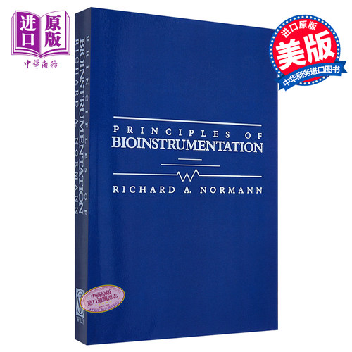 现货 生物仪器原理 Principles of Bioinstrumentation 英文原版 Richard Normann【中商原版】Wiley