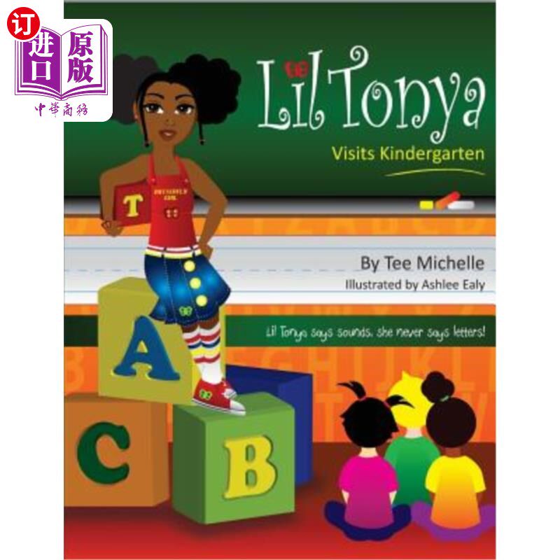 海外直订Lil Tonya Visits Kindergarten 小汤娅参观幼儿园