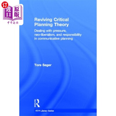 海外直订Reviving Critical Planning Theory 复兴关键规划理论
