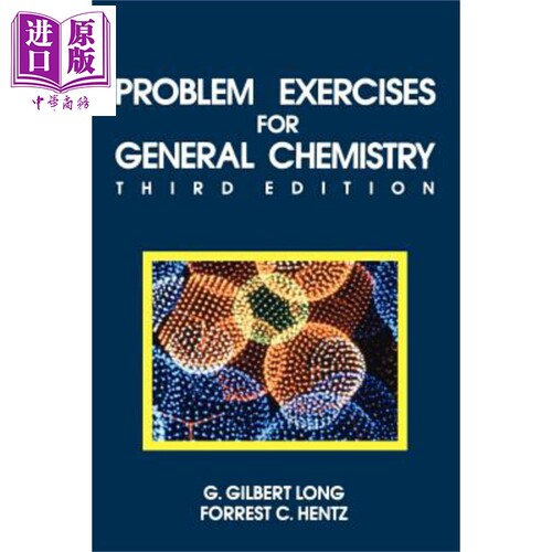现货 普通化学习题 第3版 Problem Exercises For General Chemistry 英文原版 G Gilbert Long wiley【中商原版】