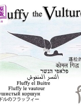 海外直订Fluffy the Vulture & Count Ten, Fluffy the Vulture 2 in 1 绒毛秃鹫&数到十，绒毛秃鹫2/1