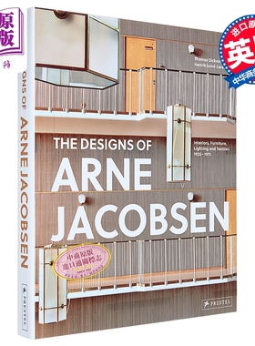The Designs of Arne Jacobsen 进口艺术 丹麦建筑师阿恩 雅各布森的设计【中商原版】