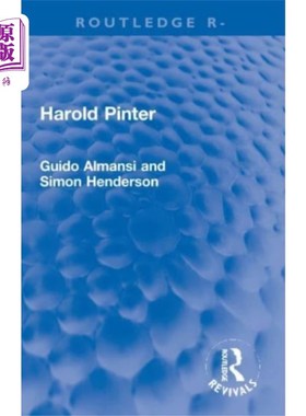 海外直订Harold Pinter 哈罗德·品特