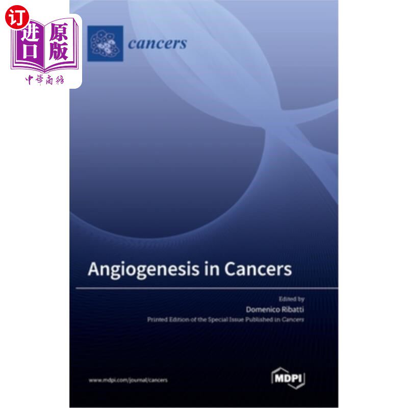 海外直订Angiogenesis in Cancers 癌症中的血管生成